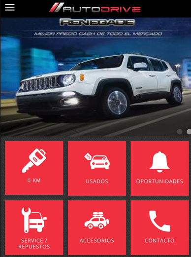 autodrive client screenshot example