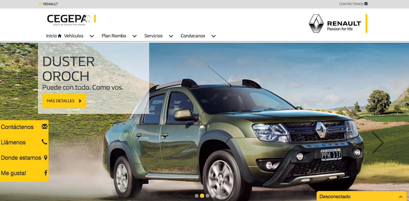 cegepa client screenshot example