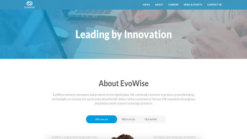 evowise client screenshot example